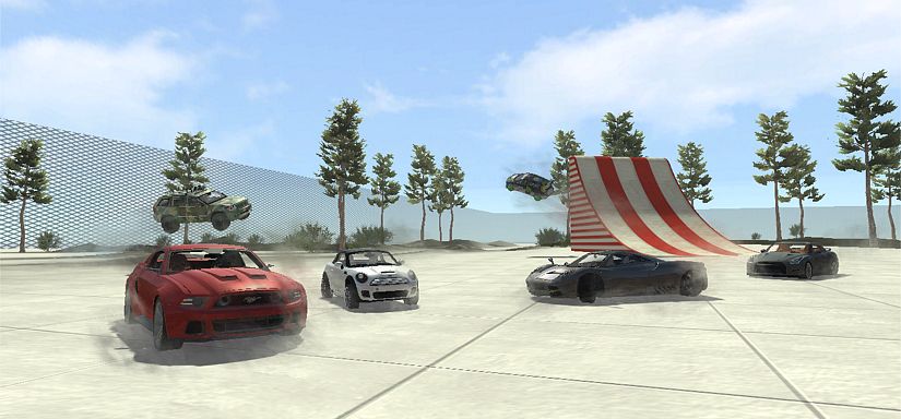 metal car game